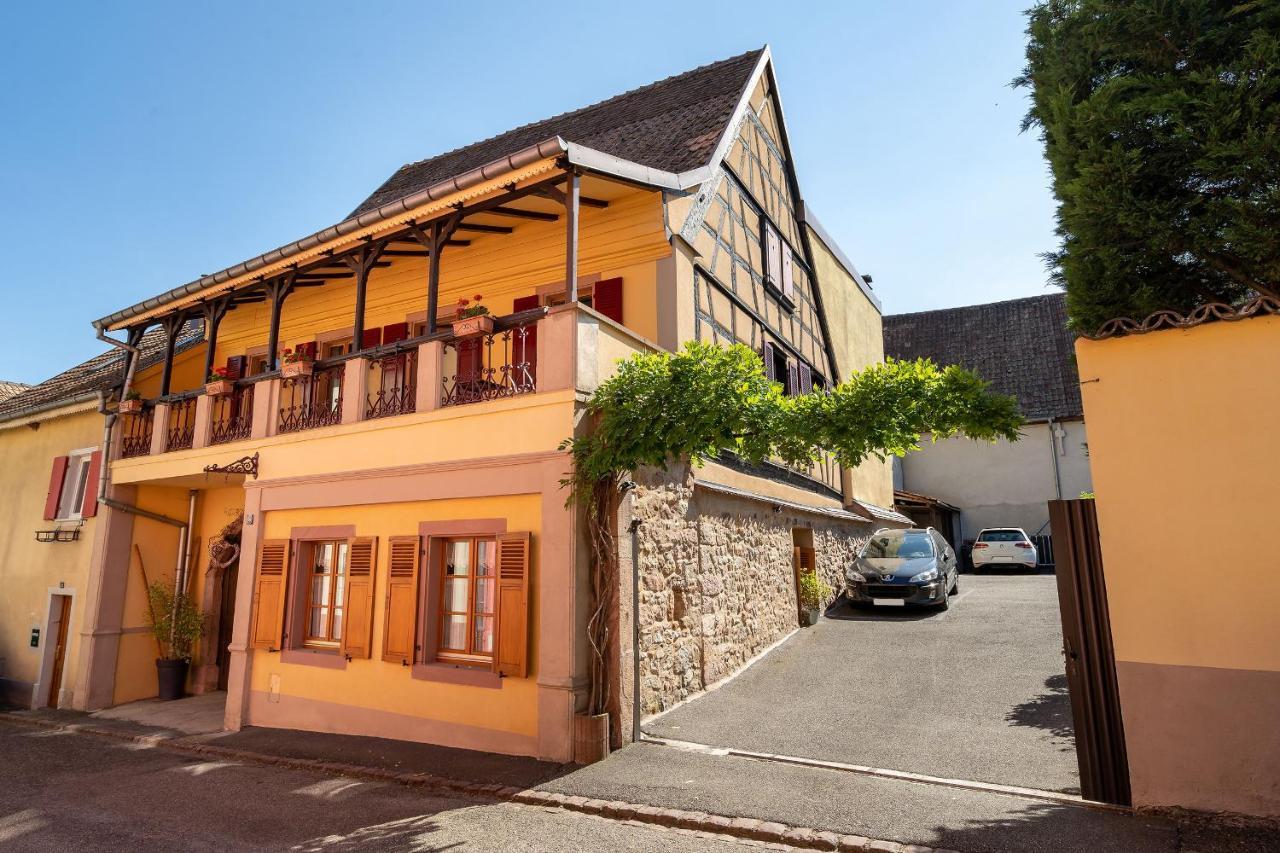 Les Suites - La Cour St Fulrad Saint-Hippolyte  Luaran gambar
