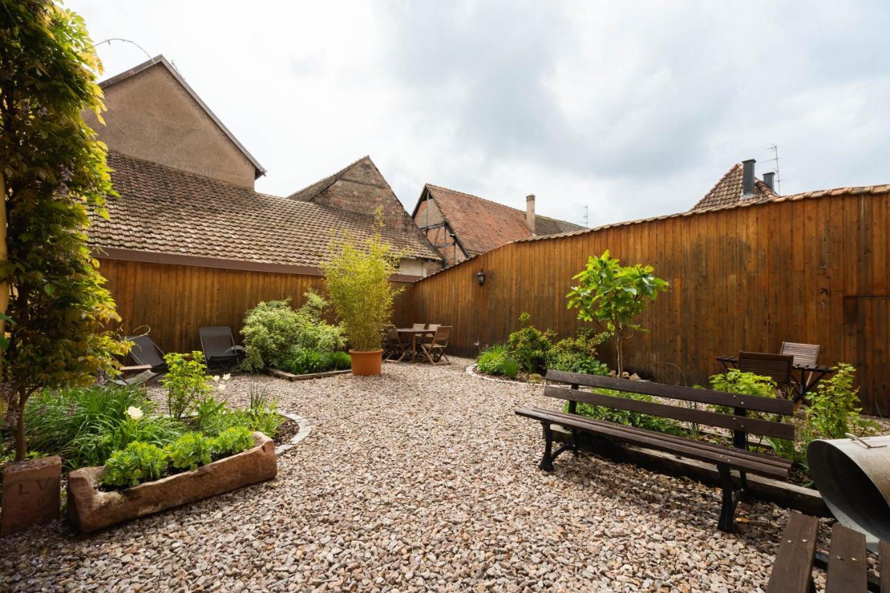Les Suites - La Cour St Fulrad Saint-Hippolyte  Luaran gambar